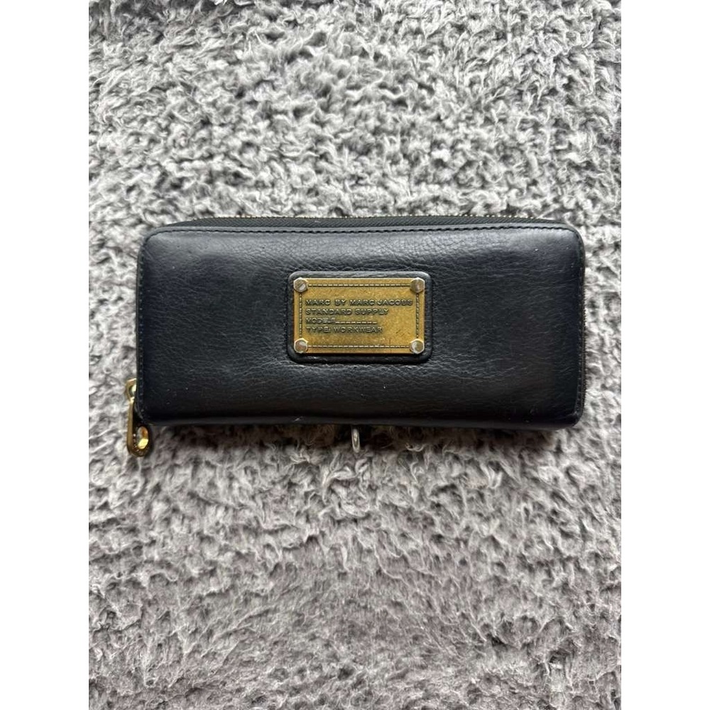 Marc by Marc Jacobs Women's Patent Leather Continental Wallet Black
